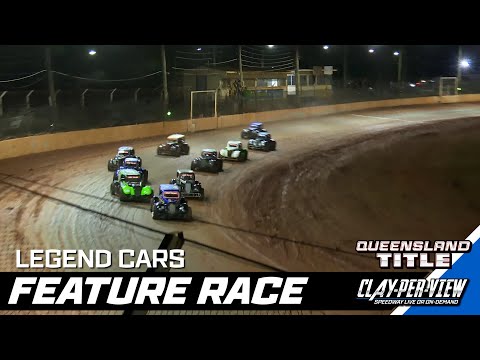 Legend Cars | Queensland Title 2024/25 - Maryborough - 17th May 2025 | Clay-Per-View - dirt track racing video image