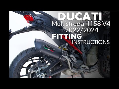Come si sostituisce la marmitta della Ducati Multistrada V4S?