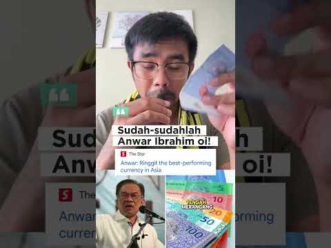 tahukah kamu, ringgit merupakan mata wang paling kukuh tahun 2024-2025 #ringgit #forex #bursa