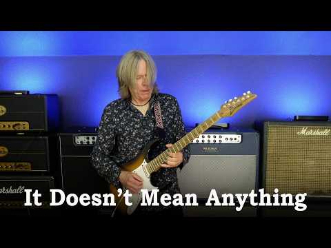 Andy Timmons plays "It Doesn't Mean Anything"  From the LP "Recovery"