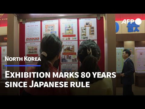 North Korea stages stamp exhibition to mark end of Japanese colonial rule | AFP