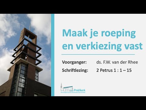 Kerkdienst van 08-06-2025 middagdienst - Belijdenisdienst
