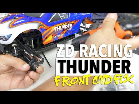 ZD Racing Thunder Truggy Front CVD Fix - UCiqTEhDiWz1eb7exfWiy5TA