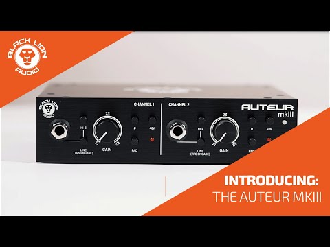 APRESENTAÇÃO: The Black Lion Audio Auteur mkIII