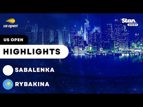 Sabalenka v Rybakina Highlights | Women's <strong>Singles</strong> Final | US Open 2026