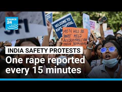'Make our streets safer!' Mass women's protests sweep India over sexual violence • FRANCE 24