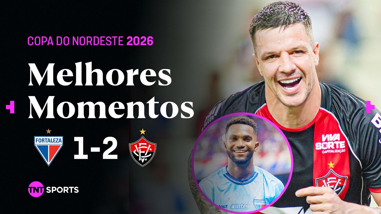 VITÓRIA VIRA COM GOLAÇO NO FINAL E FICA PERTO DO TÍTULO DA COPA DO NORDESTE | FORTALEZA 1X2 VITÓRIA