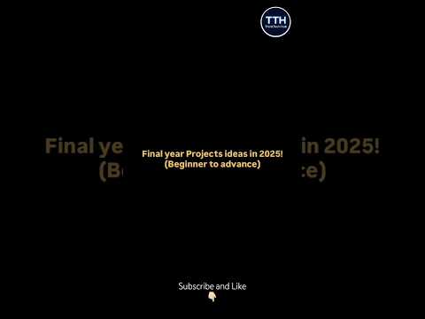 "😱 Final Year Project Ideas 2025 | Beginner to Advance"🔥 #shorts #ytshorts #project