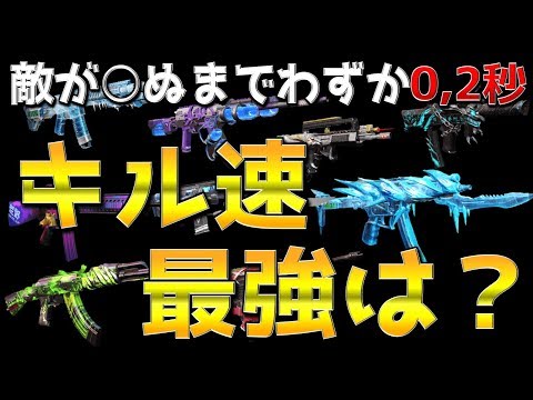 【荒野行動】キル速最強武器ランキング！！誰でも猛者になれる武器はやはりこいつだ！