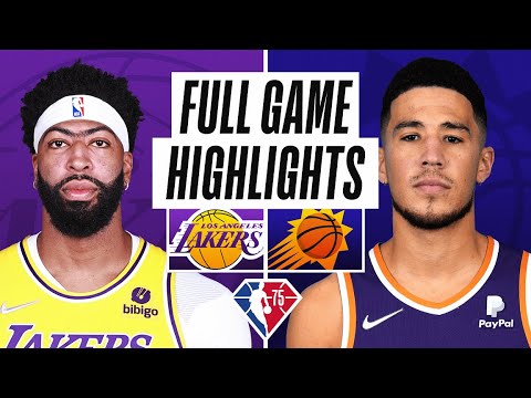 LAKERS at SUNS | FULL GAME HIGHLIGHTS | April 5, 2022 video clip