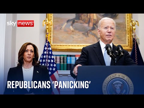 Anti-Trump Republican says party is now 'panicking' following candidate switch