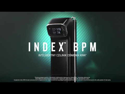 Index BPM | Inteligentny czujnik ciśnienia krwi | Garmin