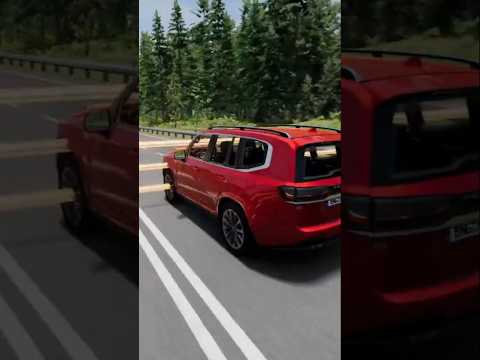 🧨 Cars vs Giant Crusher – Who Will Win the Battle - BeamNG.drive -BeamngMars-tk