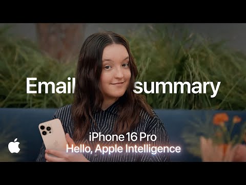 Apple Intelligence | Email summary | iPhone 16 Pro