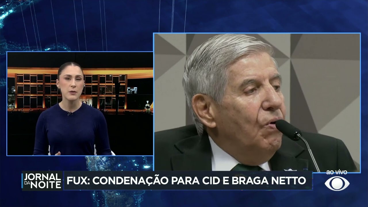 Luiz Fuz vota pela condenação de Mauro Cid e Braga Netto