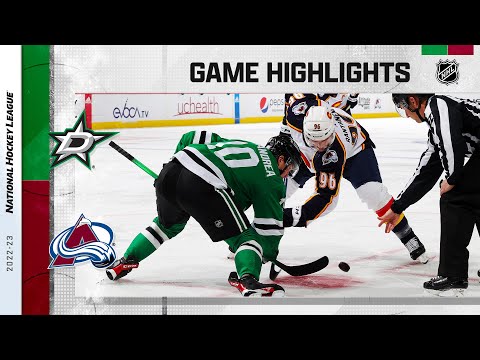 Stars @ Avalanche 11/26 | NHL Highlights 2022