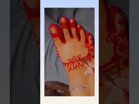 सरल और सुंदर अलता डिजाइन ❣️❣️