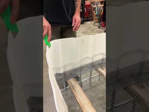 Air pruning beds build ￼