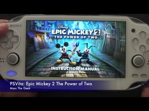 PSVita: Epic Mickey 2 The Power of Two Hands On - UCbFOdwZujd9QCqNwiGrc8nQ