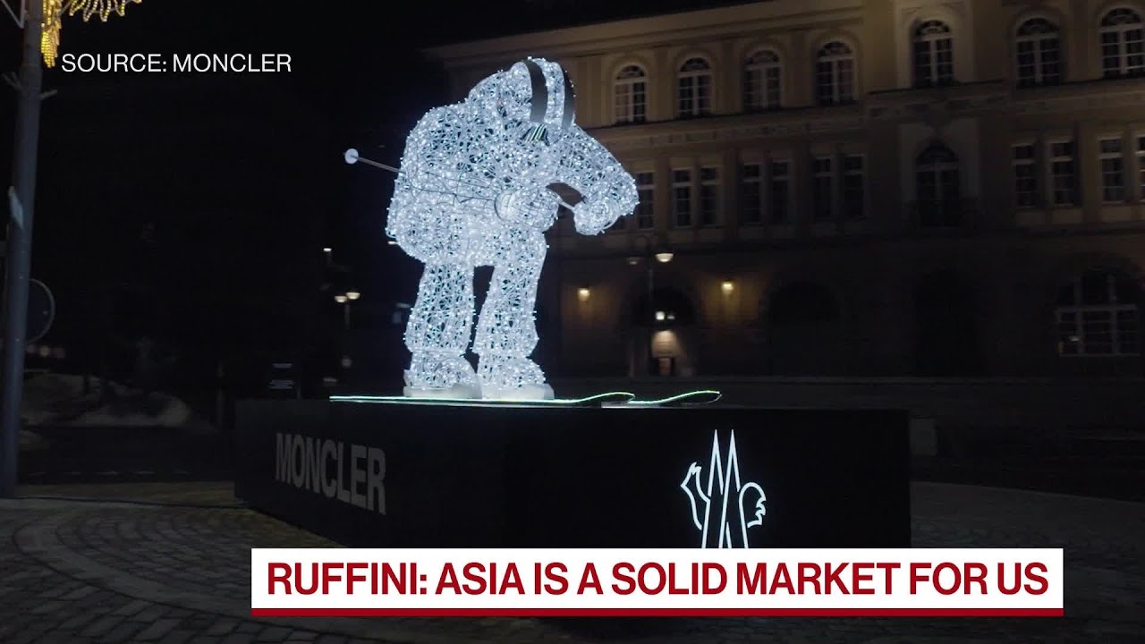 Moncler CEO Ruffini: China a Strong Market, Hong Kong Customers Back