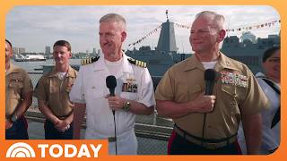 Thumbnail for the video "Commanding Officers Talk Honor of Celebrating America at 250" from TODAY