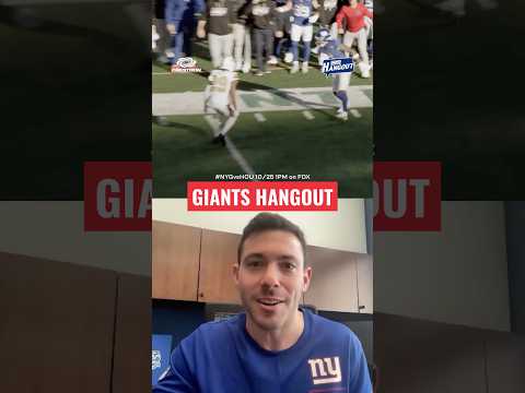 This Wide Receiver &amp; Tight End duo is making an impact 👏 #giants #nfl #football #nygiants #shorts