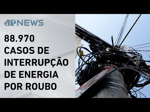 Furtos de cabos gera prejuízo superior a R$ 26 milhões