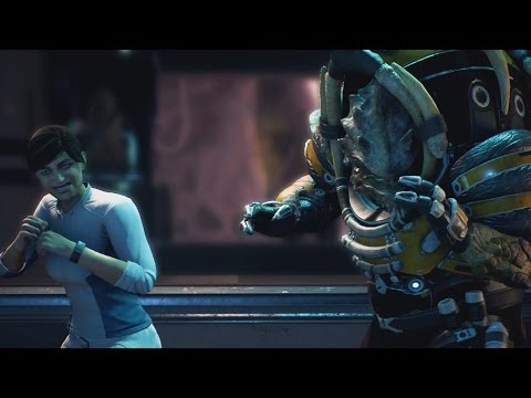Mass Effect Andromeda Drack & Ryder Bar Fight - UCm4WlDrdOOSbht-NKQ0uTeg