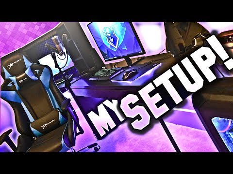 My YouTube GAMING SETUP 2017 - 100K Subscribers!!