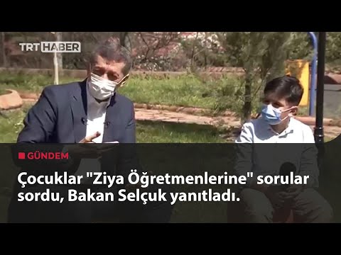 Bakan Selçuk çocuklarla buluştu