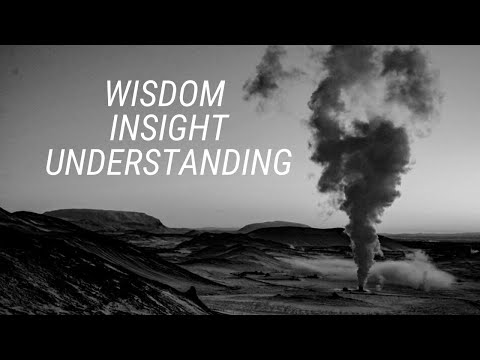Wisdom - Insight - Understanding