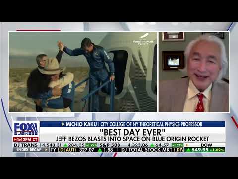 Michio Kaku - Jeff Bezos Blasts Into Space