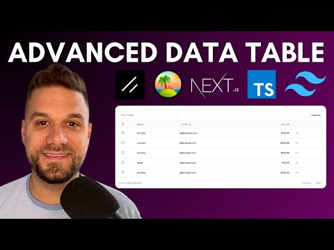 Simplest way to build Data Table (Next.js, Shadcn, React, Tanstack)