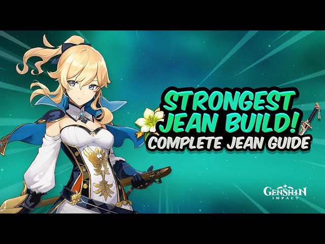 Genshin Impact Jean Guide: Ascension Materials - Best Weapons - Artifacts