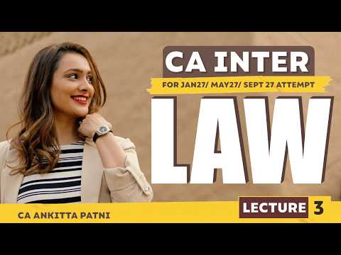 CA Inter Law Jan 27/May 27/Sept 27 Lec 3 | CA Ankita Patni | Holding , Subsidiary, Associate Company
