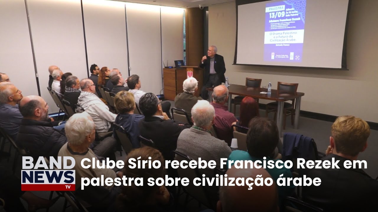Clube sírio promove palestra sobre civilização árabe | BandNews TV