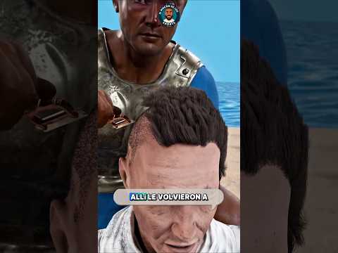 El mensaje secreto tatuado en una cabeza rapada 🤫🧠 #shorts #reels