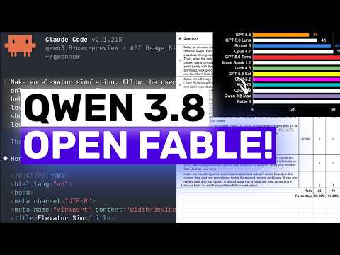 Qwen 3.8 Max (Fully Tested): AN ACTUAL OPEN FABLE COMPETITOR!