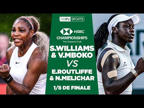 Résumé : SERENA WILLIAMS est de RETOUR et fait équipe avec Mboko au Queen's !