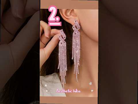 Choose✨ your 💝favorite 💞Korean earrings and comment below📝 #shorts #fashion #fyp