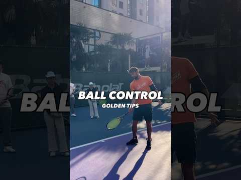 BALL CONTROL - GOLDEN TIPS!#tenfitmen #tennistips #forehand #tennistechnique #tenniscoach #tennispro
