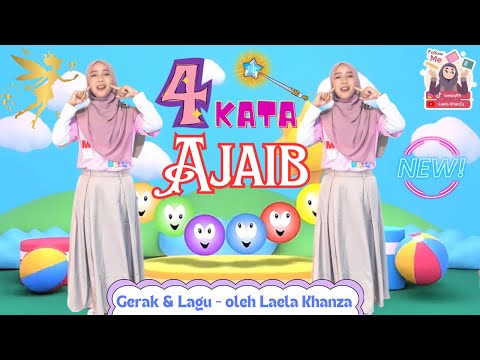 Senam 4 Kata Ajaib || Ice Breaking Gerak dan Lagu Anak Terbaru tentang Adab