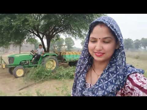 फौजी साहब जैसे ही छुट्टी आते हैं लग जाते है खेती के काम//#shekhawatistudios 