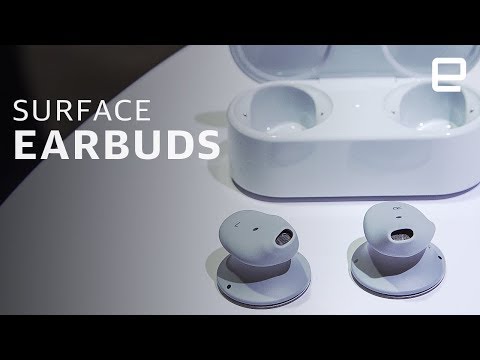 Microsoft Surface Earbuds hands-on: Strange shape, feel great - UC-6OW5aJYBFM33zXQlBKPNA