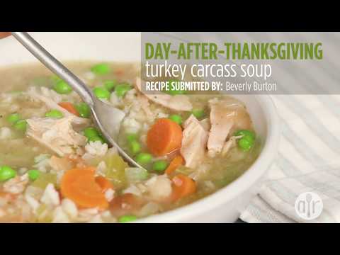 How to Make Day After Thanksgiving Turkey Carcass Soup | Thanksgiving Recipes | Allrecipes.com