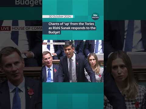 Sunak accused Labour of 'fiddling the figures' in his response to the Budget #itvnews #shorts