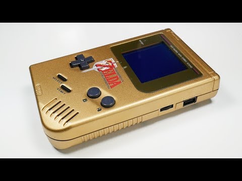 Unboxing The ULTIMATE Golden Zelda Gameboy - UCRg2tBkpKYDxOKtX3GvLZcQ