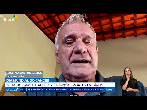 Brasil tem meta de reduzir em 28% mortes evitáveis por câncer