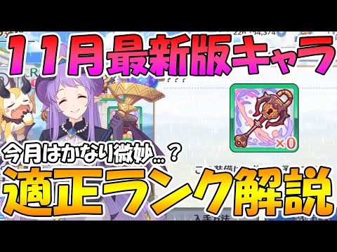 【プリコネR】今月のランクアップはかなり微妙...？新装備とクラバトで使うキャラの適正ランク解説2021年11月版【ランク２３】