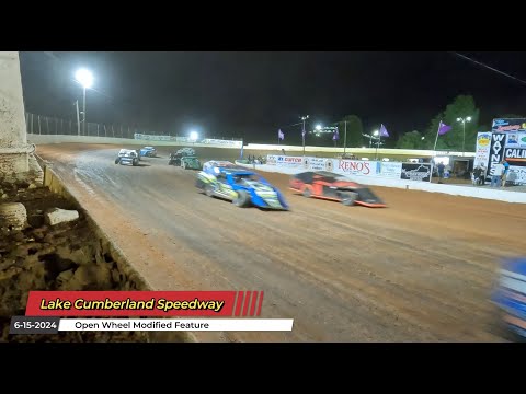 Lake Cumberland Speedway - Modified Feature - 6/15/2024 - dirt track racing video image